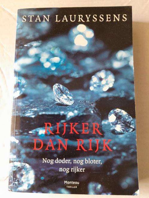 Stan Lauryssens - Rijker dan rijk, Livres, Thrillers, Utilisé, Enlèvement