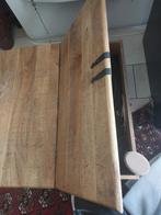 Massief houten salontafel, Enlèvement, Comme neuf, 50 à 100 cm, 50 à 100 cm