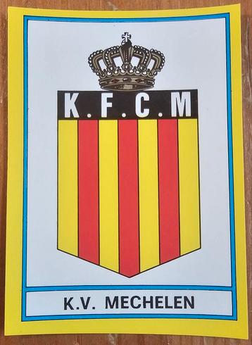Panini Football 75 nr 222 Badge KV Mechelen ongebruikt! beschikbaar voor biedingen