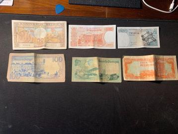 Lot billets Belgique/Portugal années 60, Enlèvement, Billets de banque