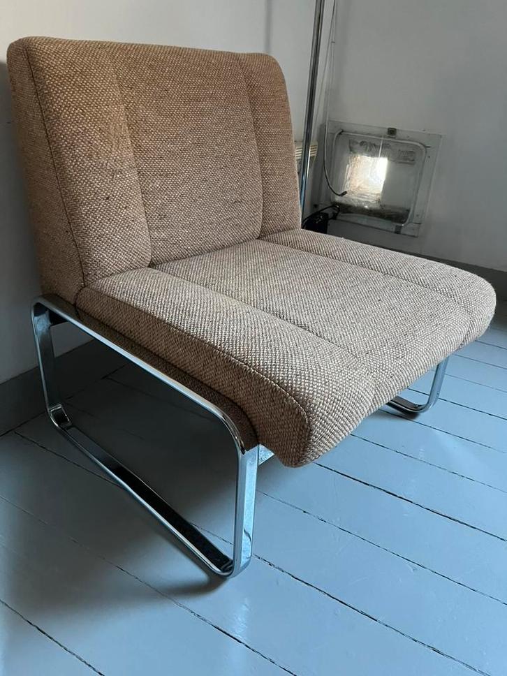 Röder Söhne paar fauteuils mid century design, Huis en Inrichting, Fauteuils, Gebruikt, Stof, Ophalen