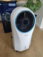 Aircooler Delonghi wit (EV250.WH), Elektronische apparatuur, Airco's, Afstandsbediening, Zo goed als nieuw, 3 snelheden of meer