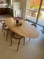 Ellips eiken tafel 260x120cm, Ophalen, 100 tot 150 cm, Design, Eikenhout