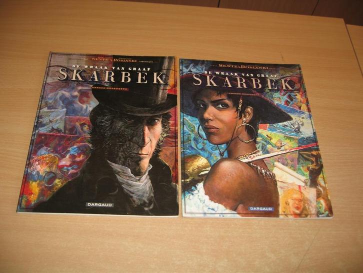 De wraak van graaf Skarbek : Complete reeks in 2 delen., Boeken, Stripverhalen, Gelezen, Complete serie of reeks, Ophalen of Verzenden