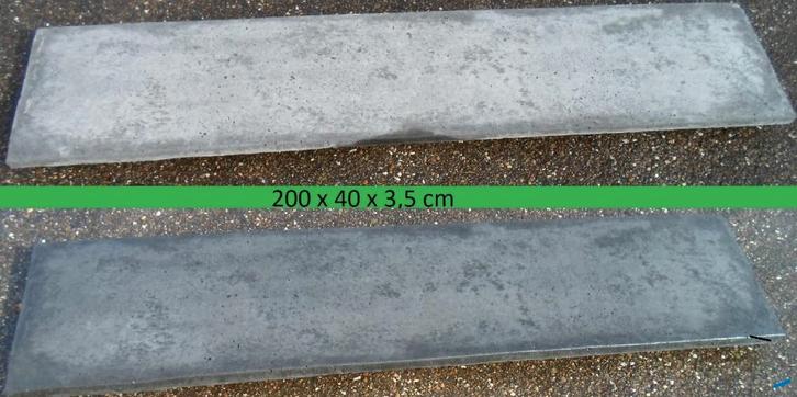 platen betonpalen schutting palen beton antraciet paal plank, Bricolage & Construction, Plaques & Panneaux, Neuf, Autres matériaux