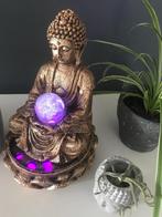 Boudha avec cascade et boule lumineuse Décoration, Enlèvement, Utilisé
