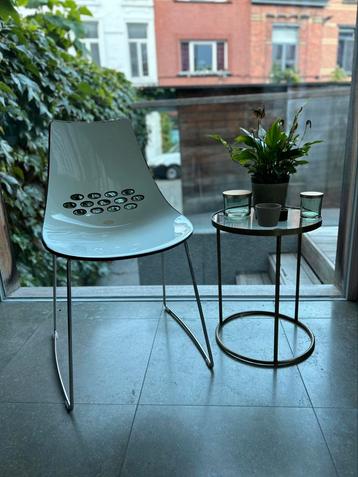 Design stoelen Calligaris (3 stuks) (€70/stuk), Ophalen, Drie, Wit, Zo goed als nieuw
