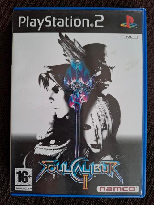 PS2 Soulcalibur 2 (compleet), Games en Spelcomputers, Games | Sony PlayStation 2, Zo goed als nieuw, Ophalen of Verzenden