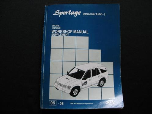Werkplaatsboek Kia Sportage Intercooler Turbo II (1996), Auto diversen, Handleidingen en Instructieboekjes, Ophalen of Verzenden