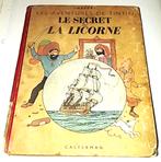"Tintin" Le secret de la Licorne, Eén stripboek, Ophalen of Verzenden, Gelezen, Hergé