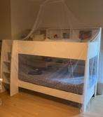 Stapelbed incl. 2 matrassen 90x200, Kinderen en Baby's, Kinderkamer | Stapelbedden en Hoogslapers, Ophalen, Zo goed als nieuw