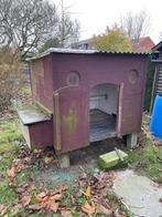 Gebruikt kippenhok - regio Roeselare, Dieren en Toebehoren, Ophalen, Gebruikt, Hout, Broedkooi of Kweekkooi