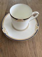 Wedgwood Cavendish 12 espressokoppen zn schoteltjes., Ophalen, Zo goed als nieuw, Porselein, Kop en/of schotel