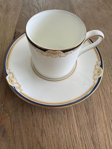 Wedgwood Cavendish 12 espressokoppen zn schoteltjes. beschikbaar voor biedingen