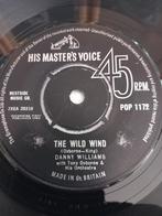 DANNY WILLIAMS.  THE WILD WIND. VG/+ POPCORN OLDIES 45T., CD & DVD, Vinyles | R&B & Soul, Utilisé, Enlèvement ou Envoi