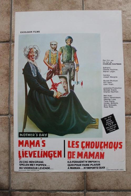 filmaffiche Mother's Day 1980 filmposter, Collections, Posters & Affiches, Comme neuf, Cinéma et TV, A1 jusqu'à A3, Rectangulaire vertical