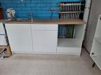Simpele of voorlopige keuken, Huis en Inrichting, Keuken | Complete keukens, Ophalen, Gebruikt, Wit, Enkelwandige keuken