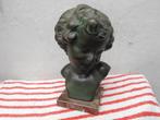 antiek beeld  kinderhoofdje, Antiek en Kunst, Ophalen of Verzenden
