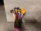 Popjes stylos in houder, Diversen, Schrijfwaren, Ophalen, Nieuw