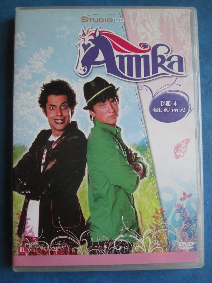 Amika Aflevering 40 t/m 52, Cd's en Dvd's, Dvd's | Kinderen en Jeugd, Zo goed als nieuw, Tv fictie, Avontuur, Alle leeftijden