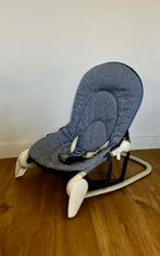 Transat pour bébé Chicco - bleu jean, Enlèvement ou Envoi, Comme neuf, Chicco, Avec ceinture(s)