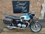 TRIUMPH T 100 IN ZEER GOEDE STAAT, 1 JAAR GARANTIE, 8350 EUR, Motoren, Motoren | Triumph, Naked bike, Bedrijf, 900 cc, 2 cilinders