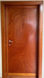 27 volhouten binnendeuren, Doe-het-zelf en Bouw, Deuren en Vliegenramen, Ophalen, Gebruikt, 80 tot 100 cm, Binnendeur