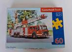 Puzzel brandweerwagen 60 stuks, Kinderen en Baby's, Ophalen of Verzenden