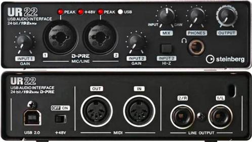 Steinberg - UR 22 mkII - Audio Interface (NEW), Muziek en Instrumenten, Soundmodules, Nieuw, Overige merken, Ophalen of Verzenden