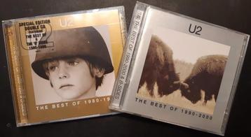 U2 - The best of 1980-90 & 1990-2000 (2x2CD; 60 tracks)