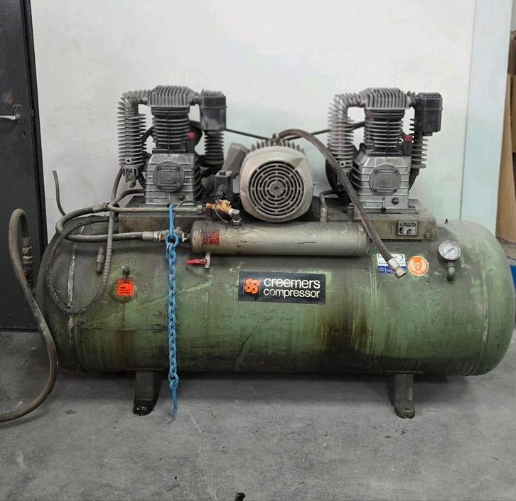 CREEMERS Compressor | 500 Liter, Doe-het-zelf en Bouw, Compressors, Ophalen