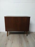 Vintage midcentury kastje | platenspelermeubel | retro, Ophalen