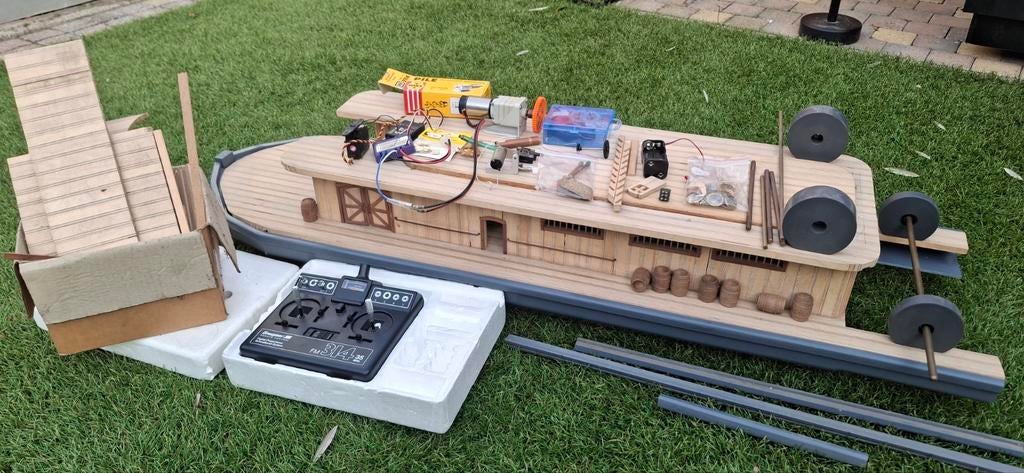 RC modelboot, Ophalen