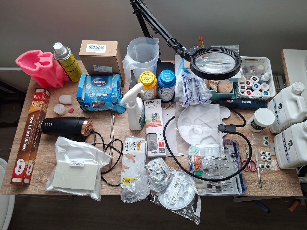 volledig startpakket silicone reborns te maken, Ophalen of Verzenden, Gebruikt, Overige typen, Levensecht of Reborn