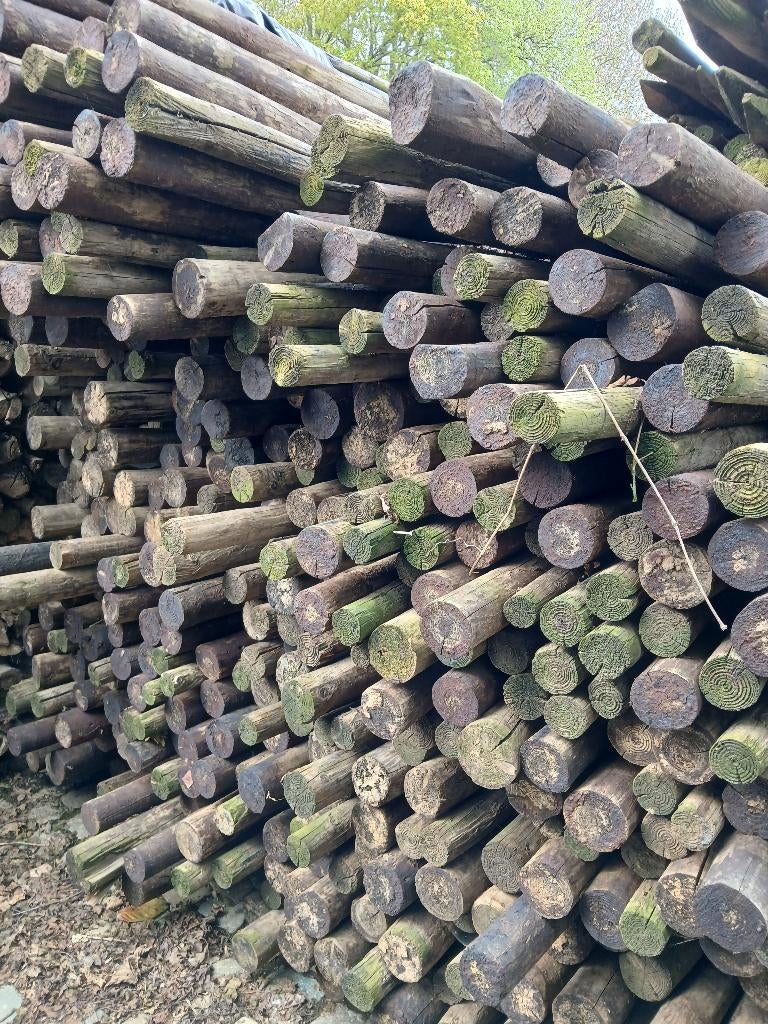 houten gecreosoteerde palen, Diversen, Overige Diversen, Ophalen, Gebruikt