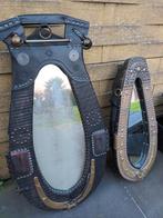 Koppel  paarden garelen met spiegel, Antiek en Kunst, Ophalen