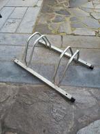 Gegalvaniseerd fietsrek – plaats voor 2 fietsen, Fietsen en Brommers, Ophalen, Gebruikt