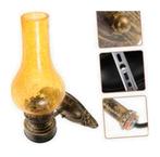 Lampe murale à huile industrielle, lanterne jaune antique, Enlèvement ou Envoi, Neuf, Verre