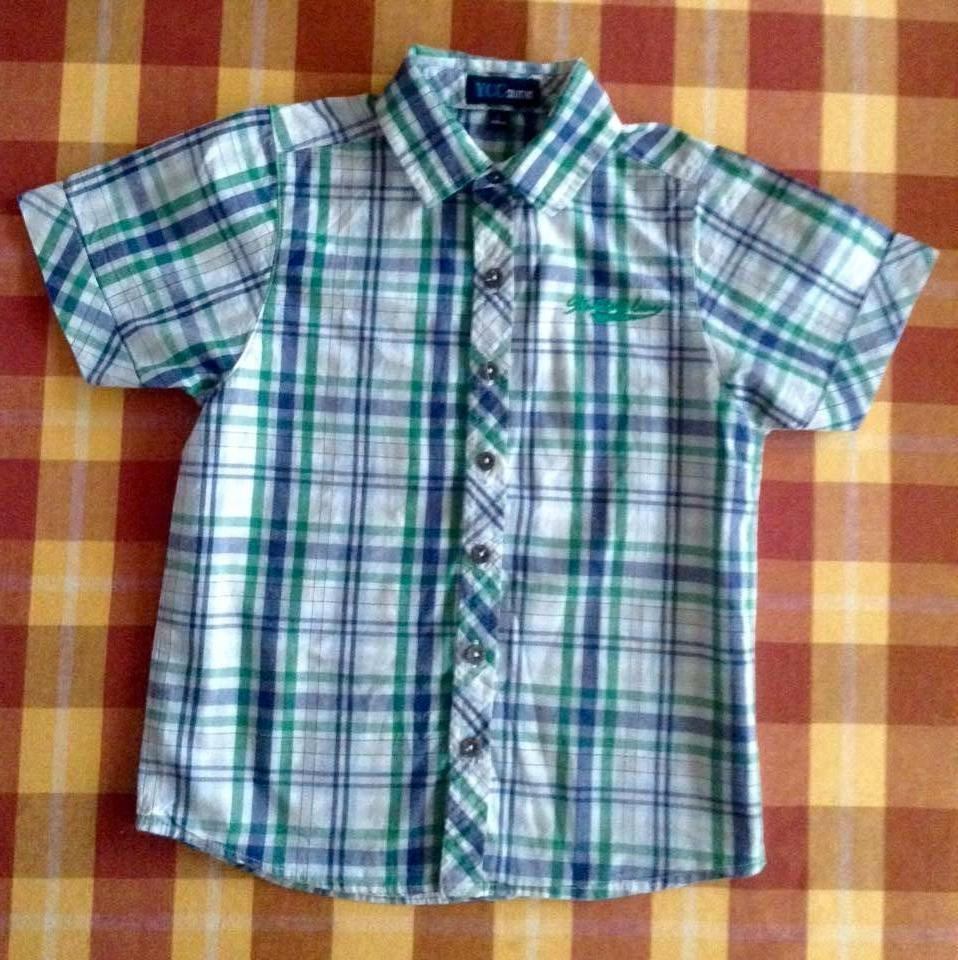 Chemise à manches courtes garçon 8 ans, Enlèvement ou Envoi, Comme neuf, Garçon, Chemise ou À manches longues