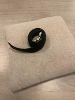 Zwarte riem, Bijoux, Sacs & Beauté, Bagues, Femme ou Homme, Comme neuf, Noir, 20 ou plus grands