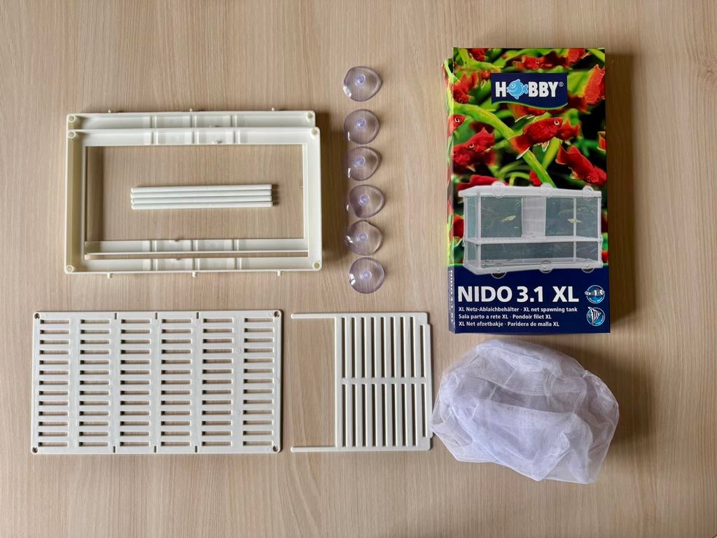 Hobby pondoir NIDO 3.1 XL, Dieren en Toebehoren, Vissen | Aquaria en Toebehoren, Ophalen, Zo goed als nieuw, Decoratie