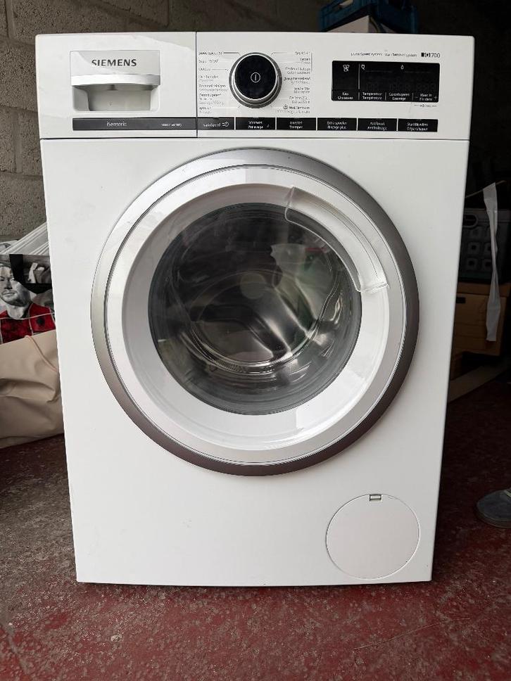 Siemens wasmachine IQ700, Elektronische apparatuur, Wasmachines, Gebruikt, Voorlader, 6 tot 8 kg, 85 tot 90 cm, 1600 toeren of meer