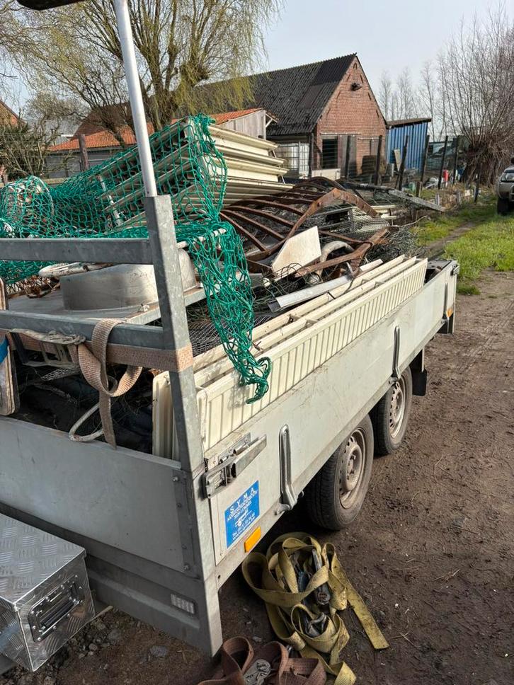 Ophaling oud ijzer, Bricolage & Construction, Métaux, Comme neuf, Aluminium, Enlèvement