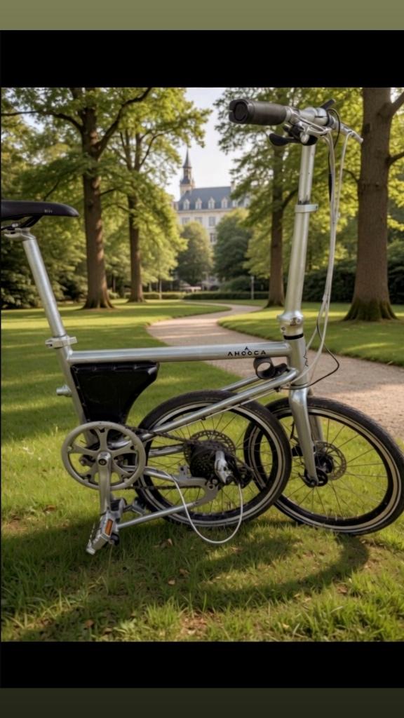 Vélo pliable  Ahooga 36v, Vélos & Vélomoteurs, Vélos | Vélos pliables, Comme neuf, Totalement pliable, Enlèvement ou Envoi