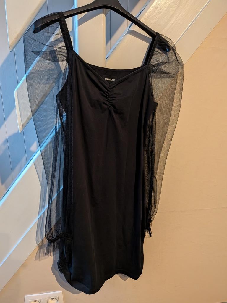 Feestelijk kleedje, Ophalen, Zwart, Nieuw, Maat 36 (S)