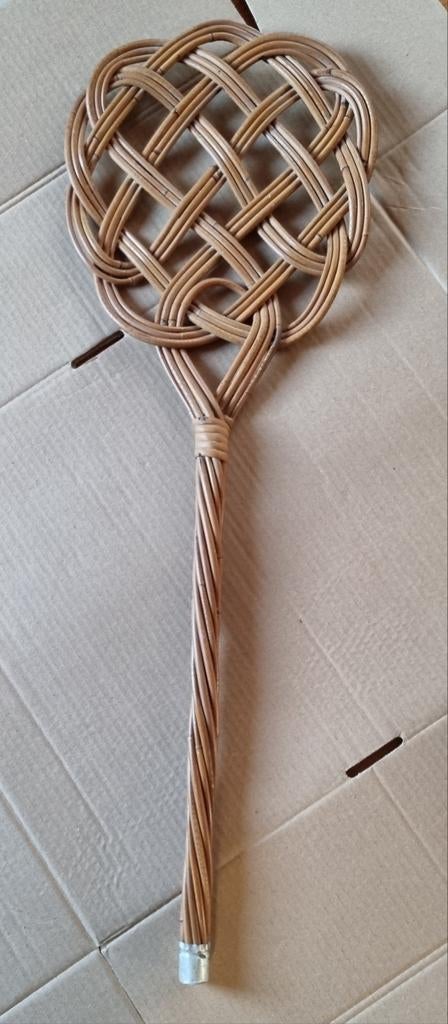 Rotan mattenklopper vintage, Ophalen