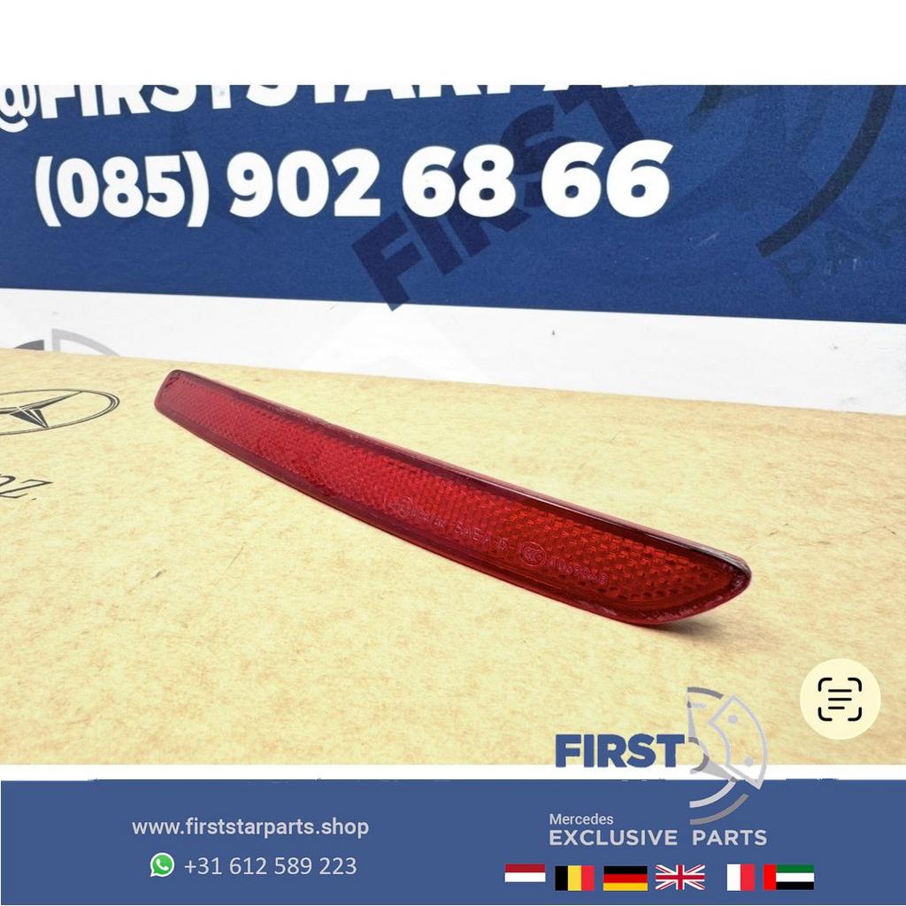 W213 AMG ACHTERBUMPER REFLECTOR A2138202600 2016-2020 BUMPER