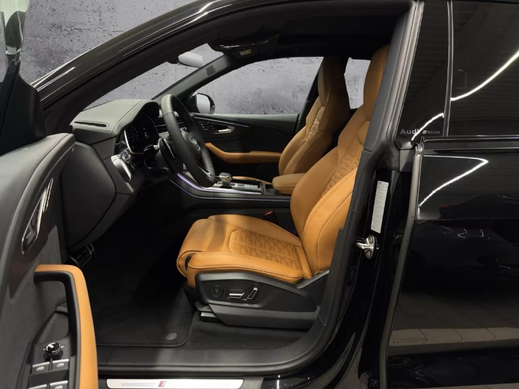 NEW RSQ8 PERF MEGA VOL LP 217850€ B&OADVA/CHASSADV/305/BLACK, Parkeerassistent, Zwart, Leder, 5 zetels