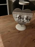 Theelichthouder engeltjes, Ophalen, Zo goed als nieuw, Hout