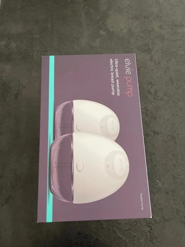 Elvie Pump Dubbele Borstkolf + extra's, Kinderen en Baby's, Babyvoeding en Toebehoren, Ophalen of Verzenden, Zo goed als nieuw